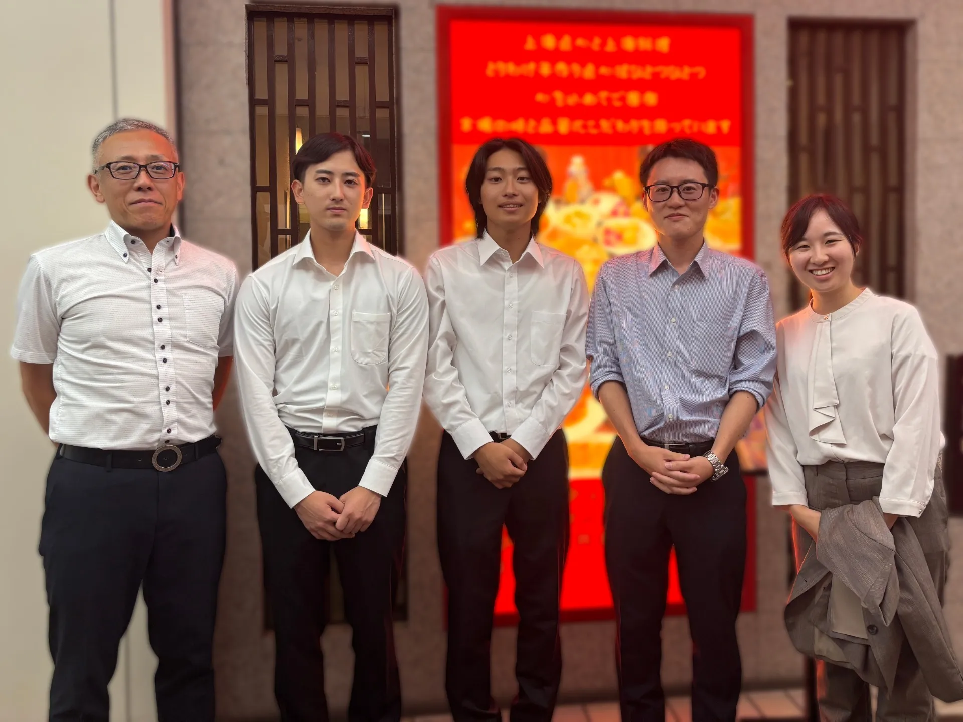 職人２名の新卒採用成功